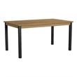 Intercon Newport Leg Dining Table in Natural Oak