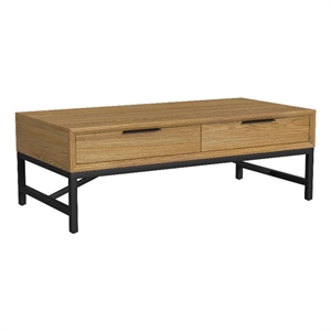 Intercon Newport Coffee Table in Natural Oak