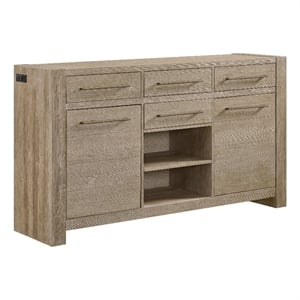 Intercon Nash Sideboard in Weathered Sand