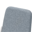 Intercon Nash Outdoor Dining Upholstered Side Chair in Buff
