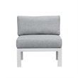 Intercon 28 Nash Outdoor Armless Sofa in Buff