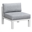 Intercon 28 Nash Outdoor Armless Sofa in Buff