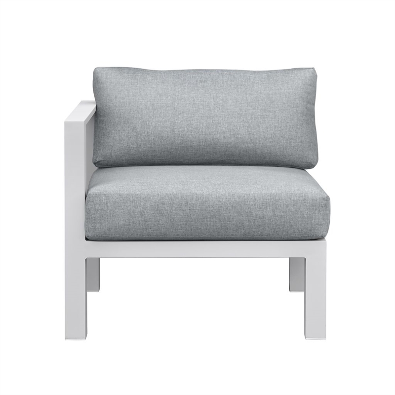 Intercon 28 Nash Outdoor Left Arm Sofa in Buff