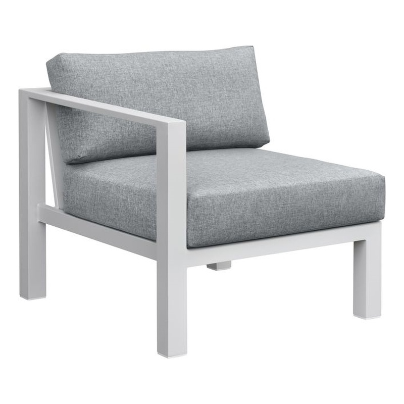 Intercon 28 Nash Outdoor Left Arm Sofa in Buff
