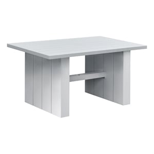 Intercon Nash Outdoor Dining Counter Table in Buff