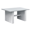 Intercon Nash Outdoor Dining Counter Table in Buff