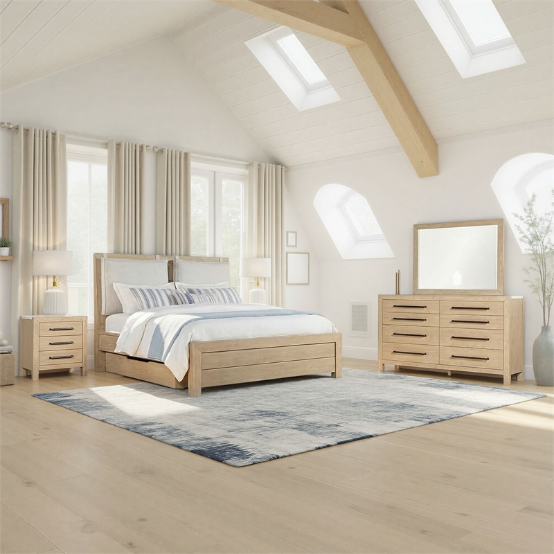 Intercon Cornerstone Nightstand in French Oak