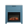 Intercon Fireside Console in Indigo