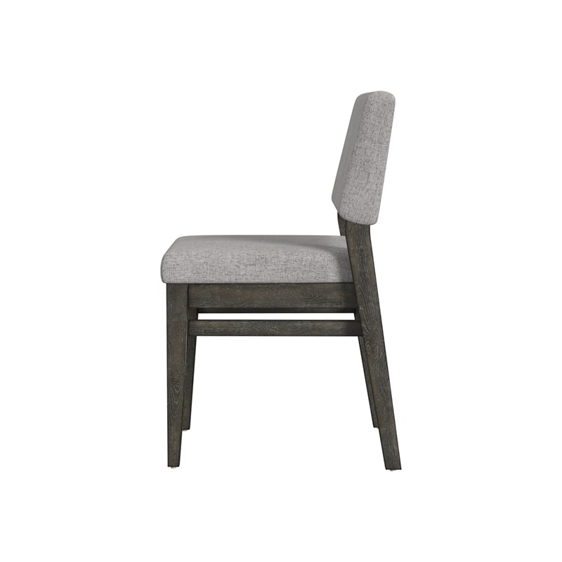 Intercon Flex Stackable Upholstered Chair in Reclaimed Chevron
