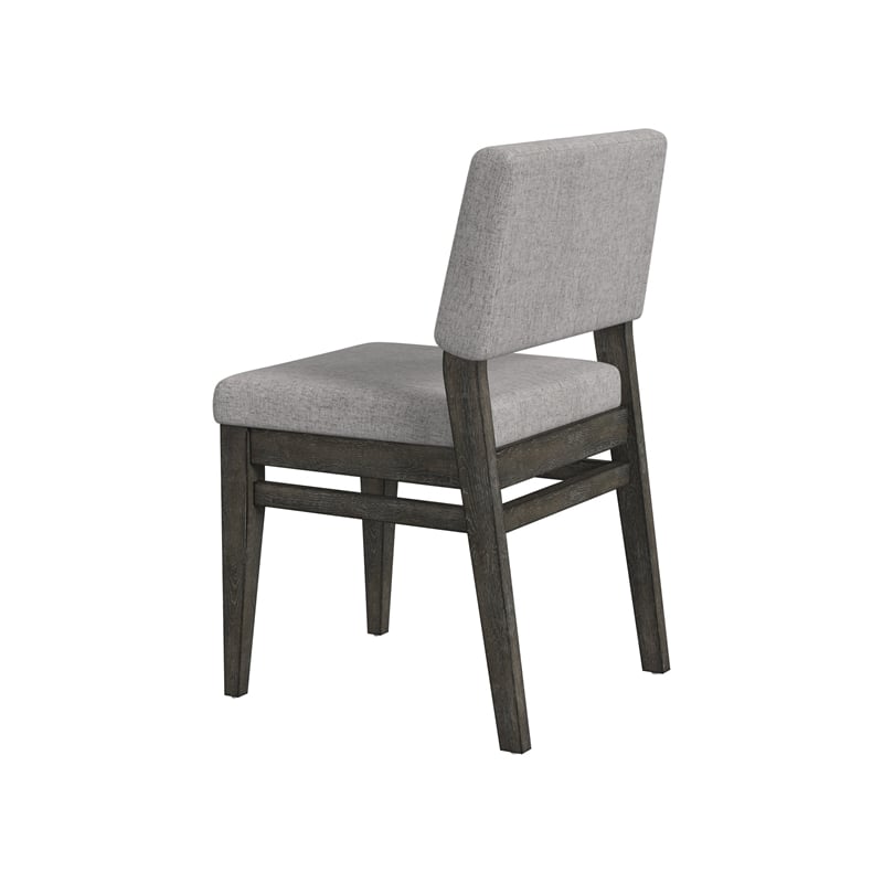 Intercon Flex Stackable Upholstered Chair in Reclaimed Chevron