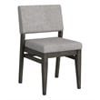 Intercon Flex Stackable Upholstered Chair in Reclaimed Chevron