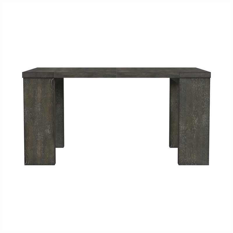 Intercon Flex Dining 5 Table in Reclaimed Chevron (20 Leaves)