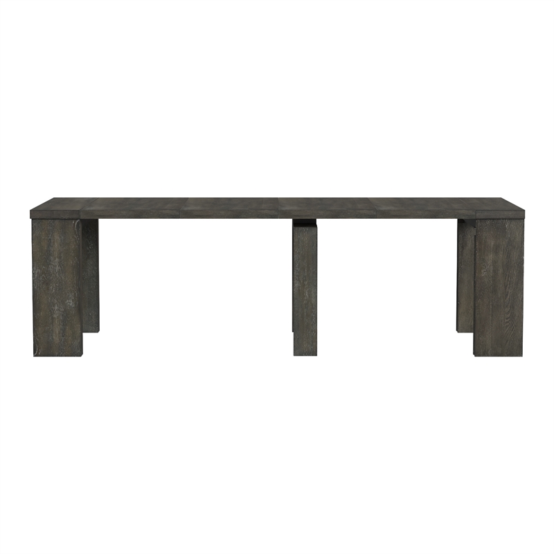 Intercon Flex Dining 5 Table in Reclaimed Chevron (20 Leaves)