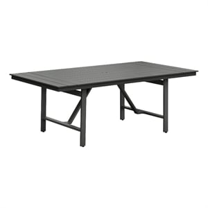 Intercon Navarro Outdoor Dining Table in Mocha