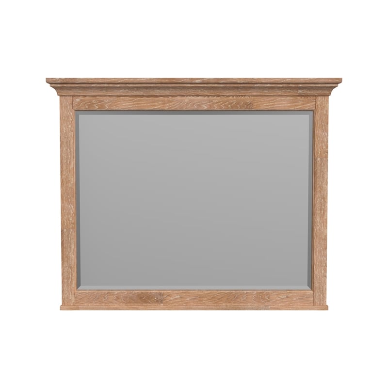 Intercon San Mateo Dresser Mirror in Wheat