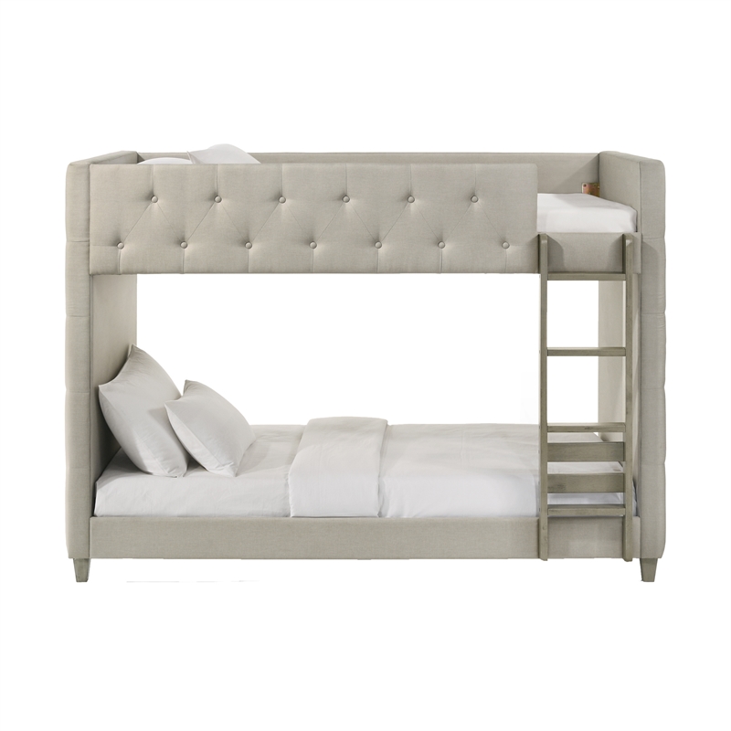 Intercon Addyson Twin over Twin Bunk in Zion Fog