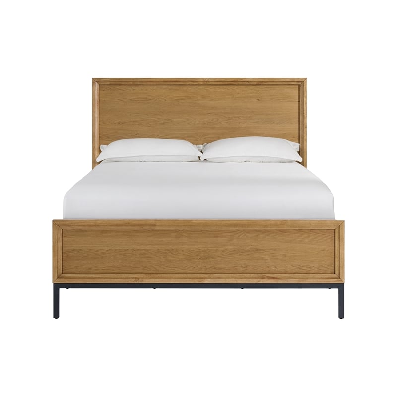 Intercon Newport Queen Bed in Natural Oak