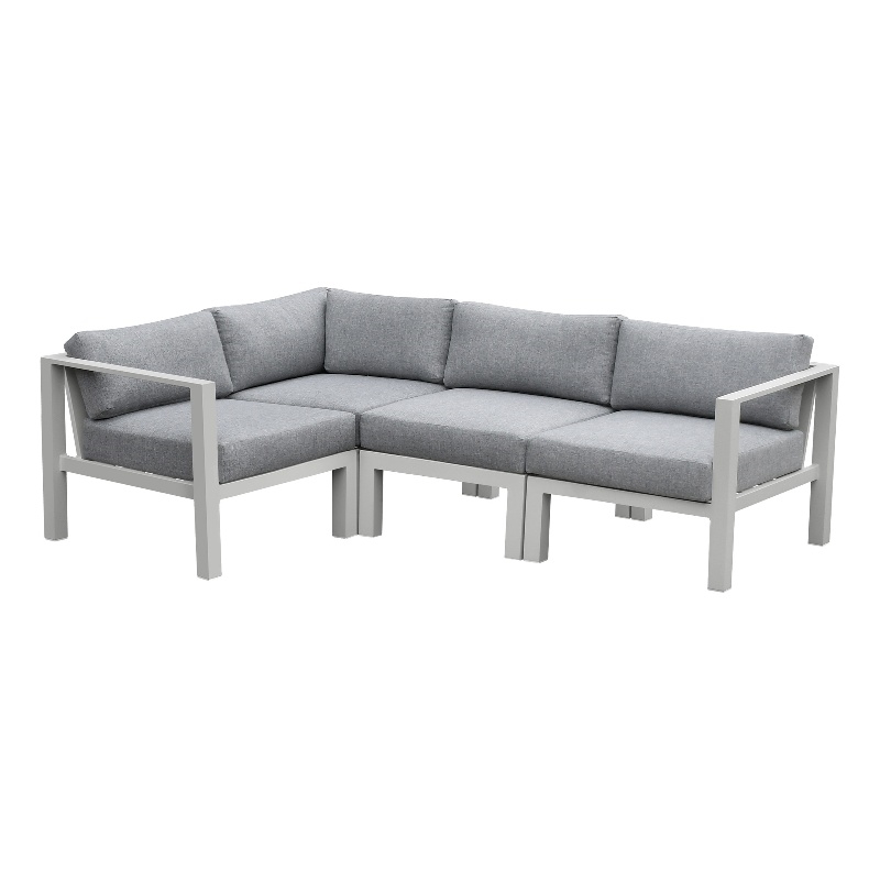 Intercon Nash Outdoor Seating in Buff 4 Piece Kit