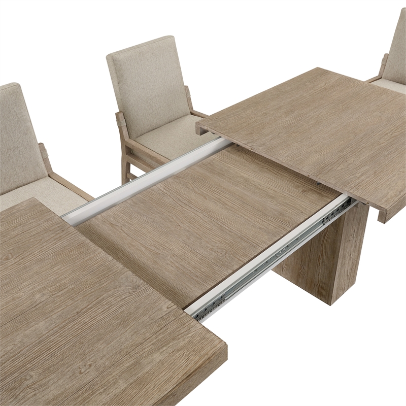 Intercon Nash Trestle Dining Table in Weathered Sand