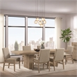 Intercon Nash Trestle Dining Table in Weathered Sand