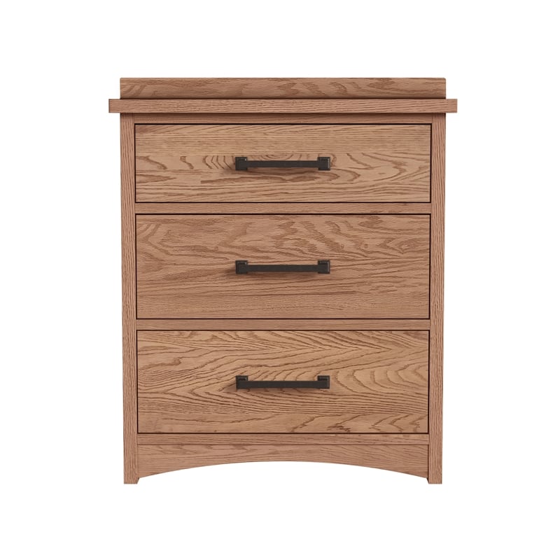 Intercon Oak Park Nightstand in Taupe