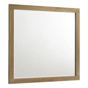 Intercon Vega Mirror in Natural Nutmeg