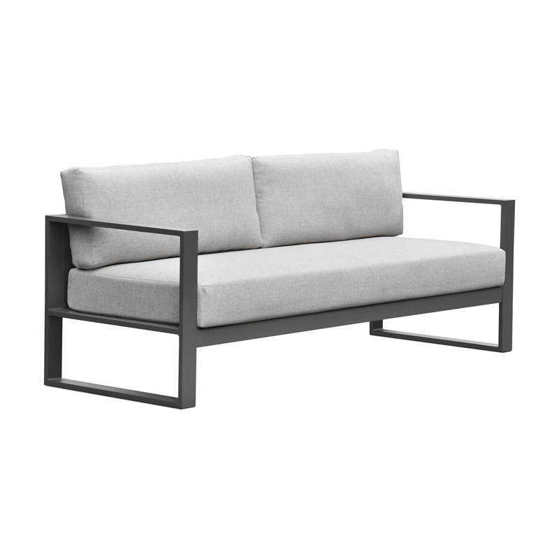 Intercon Navarro Sofa and Coffee Table in Mocha