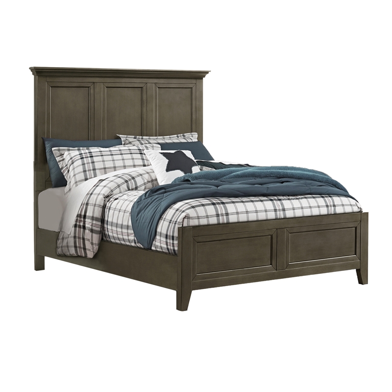 Intercon San Mateo Youth Full Standard Bed in Gray