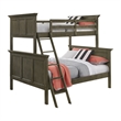 Intercon San Mateo Youth Twin over Full Bunk Bed in Gray