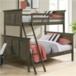 Intercon San Mateo Youth Twin over Full Bunk Bed in Gray