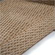 Muse & Lounge Co. Fields Outdoor Patio Coffee Table in Natural Wicker / Rattan