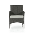 Muse & Lounge Co. Fields 3-Piece Bistro Set in Gray PE Wicker / Rattan