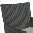 Muse & Lounge Co. Fields 3-Piece Bistro Set in Gray PE Wicker / Rattan