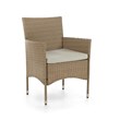Muse & Lounge Co. Fields 3-Piece Bistro Set in Natural PE Wicker / Rattan