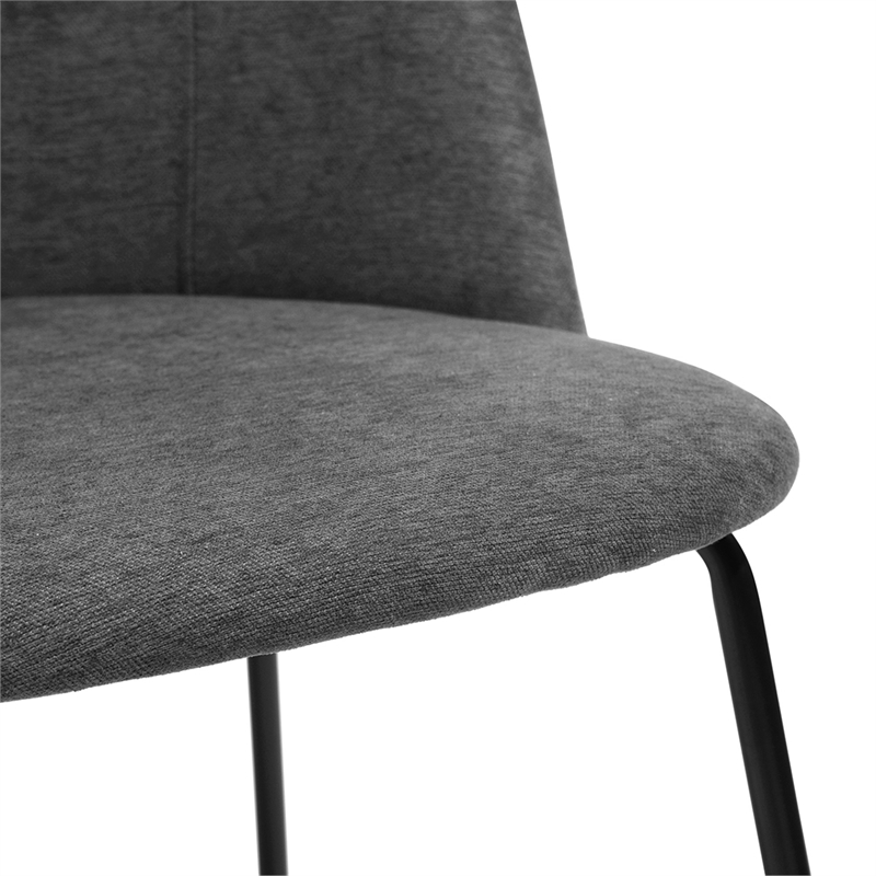 Homycasa Fabric Dining Chairs (Set of 2)