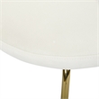 Homycasa Velvet Side Chair Set of 2