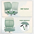 Homycasa Teen Fabric Task Chair-Aqua
