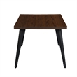 Homycasa 63in Dining Table-Dark Brown