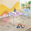 Homycasa 2 Piece Kids Table and Chair Set in Multi-Color