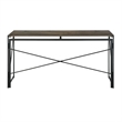 Homycasa 55 inch Home Office Desk Computer Writing Study Table Black
