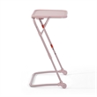 Homycasa Adjustable Folding TV Dining Tray Table with Cup Holder Pink