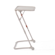 Homycasa Adjustable Folding TV Dining Tray Table with Cup Holder Beige