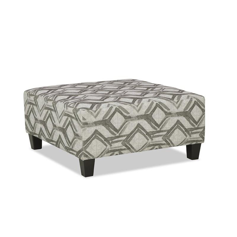 Albany 8642 Cocktail Ottoman in Galactic Oyster Gray