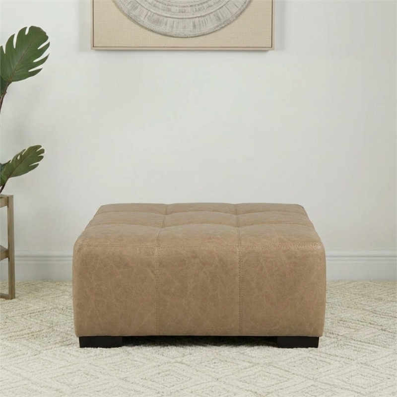 Albany 355 Ottoman in Puccini Khaki/Gray