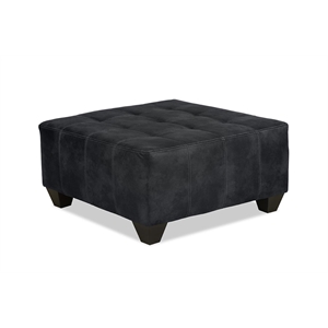 Albany 2127 Cocktail Ottoman in Black