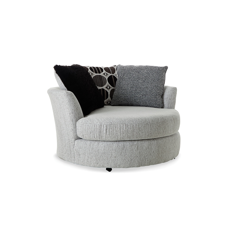 Albany 349 Swivel Chair in Shay Artic Gray