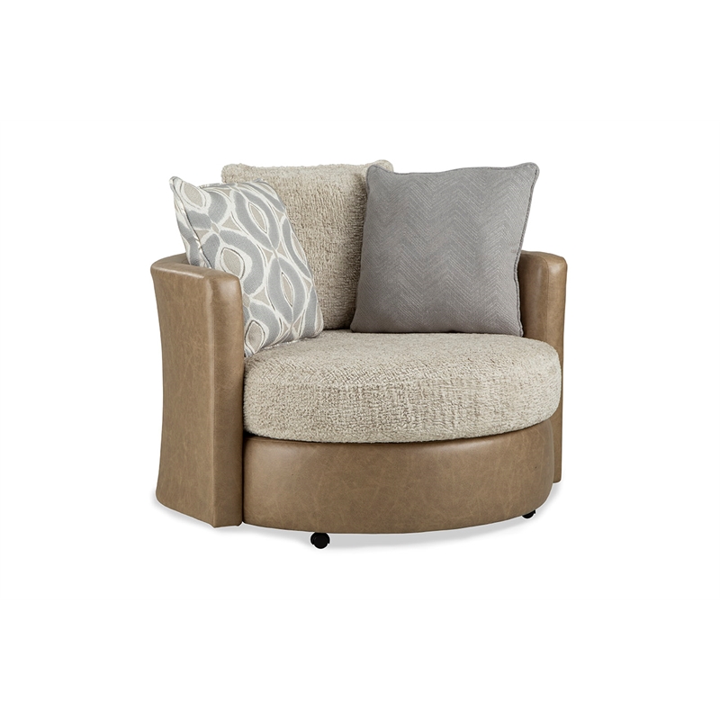 Albany 355 Swivel Chair in Beige