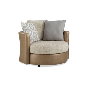 Albany 355 Swivel Chair in Beige