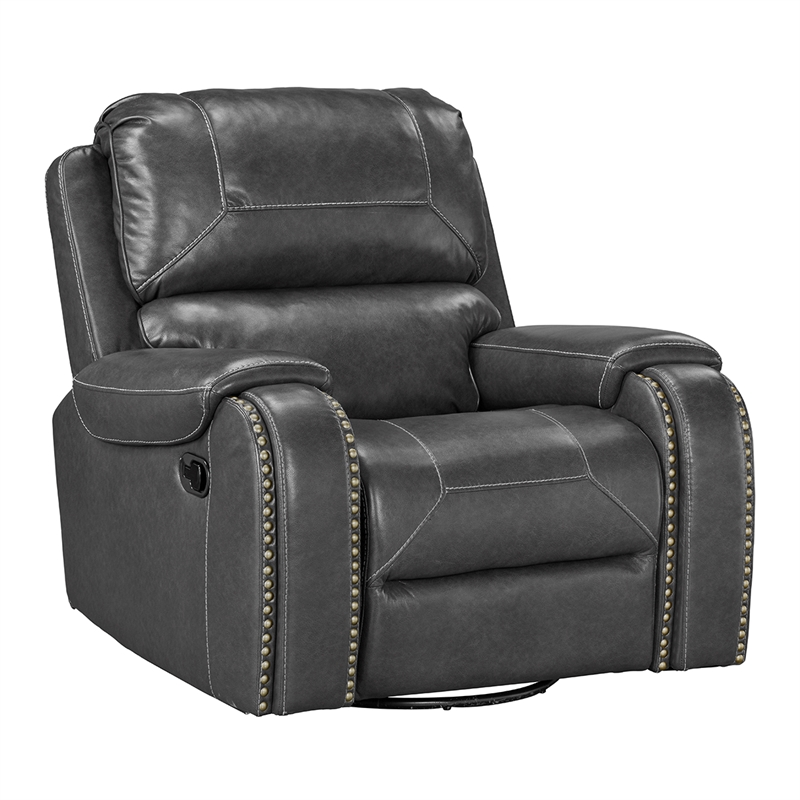 Albany Winslow Recliner Gray