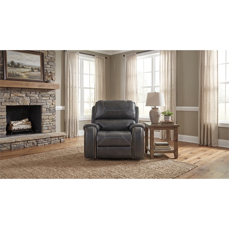 Albany Winslow Recliner Gray